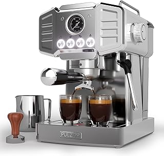 20-Bar Espresso Machine for Home Barista, B...