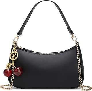 Black Shoulder Bag for Women Cute Hobo ...