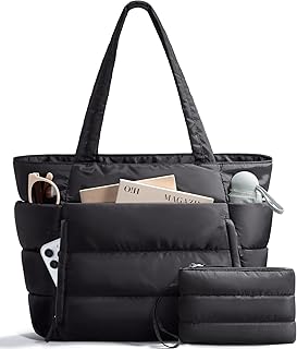 Bagstellar Puffer Tote Bag for Women, L...